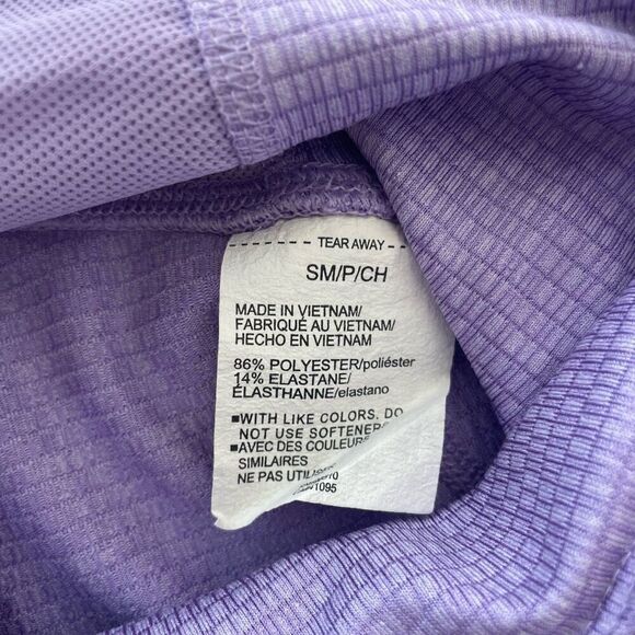 Under Armour Light Purple Leggings 7/8 Ankle Women’s Size Small 2 4 Fitness - Picture 5 of 5